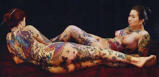 Tattooed Beauties 8. I select the models based