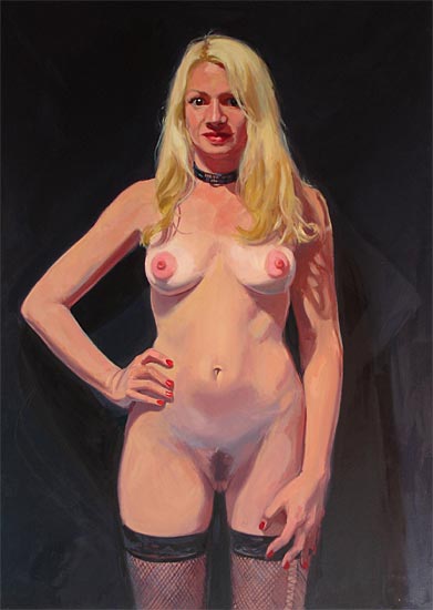 Nude Self Portrait John Jodzio La Corrida en la Ghetto